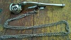 Lot Of 25 Pcs Brass 5  Bosun s Chrome Finish Whistle W chain Bosun Call Pipe