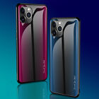 For Iphone 14 15 16 Pro Max 13 12 7 8  Luxury Tempered Glass Hard Phone Case