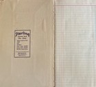 Vintage Sterling  Ledger account Cash Book 1960 Very God Condition