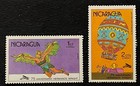 Travelstamps   Nicaragua Stamps Sc  1089-1090 Anniversary Wright Brothers Mnh Og