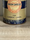 Vintage Union Carbide 2-pound Tin   Miners  Lamps    Nos