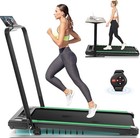 Folding Under Desk Treadmill With Incline 2 5hp Electric Walking Pad Machine