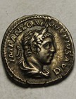 Rare Genuine Ancient Roman Coin Silver Denarius Elagabalus Liberty Star 220 Ad