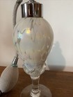 Vtg Art Glass Perfume And Atomiser Bottle - Gorgeous