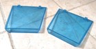 Pair Of Vintage 1966 Mattel Major Matt Mason Space Station Blue Solar Pane Parts