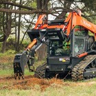 Titan Attachments Skid Steer Fronthoe Excavator Attachment  12  Bucket   Thumb