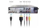 Digital Tv Converter Box  Atsc Tv Tuner  Analog Hdtv Live 1080p New