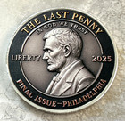 The Final Cent Tribute-r i p  Penny Commemorative Coin Medal
