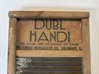 Vintage Dubl Handi Washboard Co Columbus Ohio Wash Board 18  X 8 1 2 