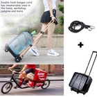 2 Pack 20inch Heavy Duty Bungee Cords With Hooks For Bikes Camping Tie Downs