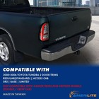 2000-2006 Toyota Tundra Standard   Access Cab C-type Led Tube Chrome Replacement