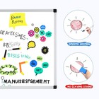 Magnetic Dry Erase Board  36  X 24  Large White Board For Wall With 1 Dry Era   