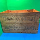Sunshine Biscuits Wooden Crate 21 1 2 X 13 3 4 X 13  Tall  Loose-wiles Boston