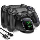 Fast Charge Ps4 Controller Charger Dock Station With Cable - Dualshock 4 Chargin