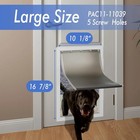 2pack Dog Door Replacement Flaps - Fits Petsafe Dog Door Pac11-11039 Measures 10