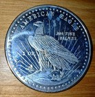 1981 World Wide Mint American Eagle 1 One Troy Ounce 999 Silver Round    rare   