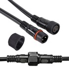 2pin - 8pin Waterproof Electrical Cable Wire Connector Joint Power Plug Socket