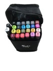 24 Premium Dual-tip Fabric Markers -permanent For Clothes  Shoes  Etc