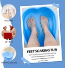 Foot Soaking Bath Basin  Soaking Tub  Large Basin  Feet Pedicure foot Massager 
