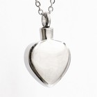New  mom  Heart Urn Necklace For Ash Cremation Jewelry Keepsake Memorial Holder