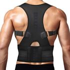 Adjustable Magnetic Posture Corrector Back Shoulder Support Brace Belt Men Women
