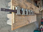 A Pair Of Nos Antique  Vintage Railroad Boxcar  Baggage Car Barn Door Rollers