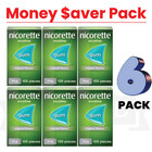 6 X Nicorette Gum Original Flavour Full Strenght 4mg 105 Piece