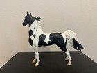 Retired Breyer Horse  1141 Black   White Pinto American Saddlebred Stallion 