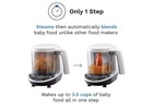Baby Brezza One Step Baby Food Maker Deluxe Blender   Steamer Brz00141