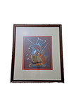Original Signed Frank Vigil  apache  Dancer  Gouache On Paper