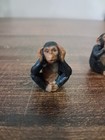 3 Wise Monkeys Figurines Set Hear See Speak No Evil Three Statue Sculpture 1 