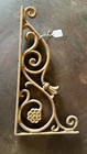 Vintage Decorative   cast Iron Pediment
