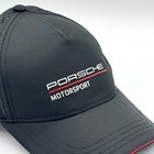 Porsche Motorsport Matte Black Cap - Adjustable Strap Fits All   Gift Hat