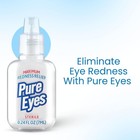 6x Pure Eyes Redness Relief Eye Drops Sterile Personal Care Bundle New Bulk 0 24