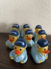 Lot Of 8 Rare Culver s Craig Rubber Duck Duckies Figurines