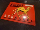 Vtg Red Kamel Cigarette Sign Metal Tin Sign Advertising Tobacco 13 5 X 11 5 
