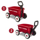 Radio Flyer  My 1st 2-in-1 Play Wagon Push Walker  Red