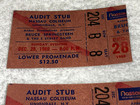Bruce Springsteen 2 Concert Ticket Stubs 1980 New York Nassau Coliseum Ephemera