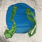 New Nwt Ganz Webkinz Stuffed Plush Pet Carrier Blue Green Knapsack Backpack