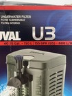Fluval U3 Underwater Submersible Aquarium Filter Up To 40 Gal  new  Openbox