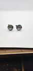 Vintage Mexican Alpaca Silver  925   Abalone Cufflinks Artist Hallmarked 