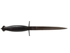 H g  Long V-42 Dagger Made In Sheffield England With Sheath No Box Excellent