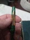 Vintage Fountain Green Wearever Pen   Pencil Set  Unsure Of Working Condition 