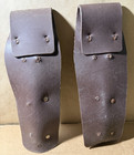 A Pair Of Vintage Toy Gun Holsters Beautiful With Great Detail  Made From Rubber