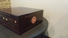 Antique 1900 s American Thread Co  Metal 2 Drawer Box Full Of Old Sewing Spools