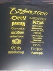 Vintage 2000 Ozzfest Xl  48  T Shirt Tour Pantera Ozzy All Sport 100  Authentic 