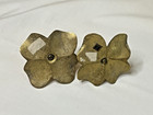 Set Of 2 Solid Brass Lotus Flower Petals Candle Holders Made In India 3 