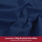 6 Piece Hotel Deluxe Wrinkle Free Microfibre Sheet Set  Breathable And Stretchy