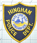 Massachusetts  Hingham Police Dept Patch
