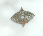 Antique Early 1900s Clipper L   M Tin Tobacco Tag